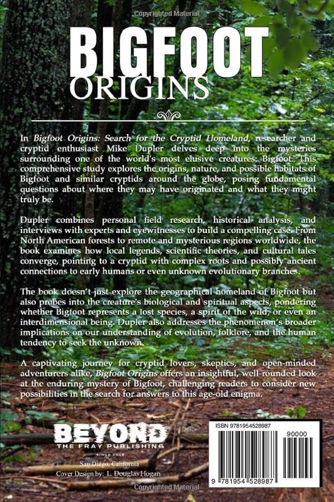 Bigfoot Origins: Search for the Cryptid Homeland: Dupler